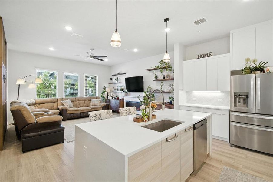 Furnished interior view inside a new home in , Arlington (Image 24).