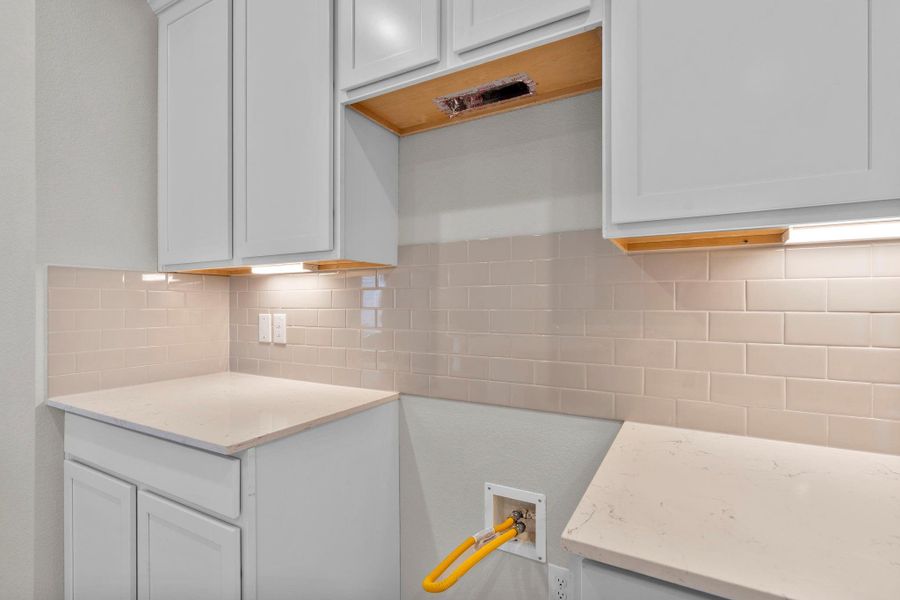 Furnished interior view inside a new home in Cypresswood Landing, Humble (Image 11).