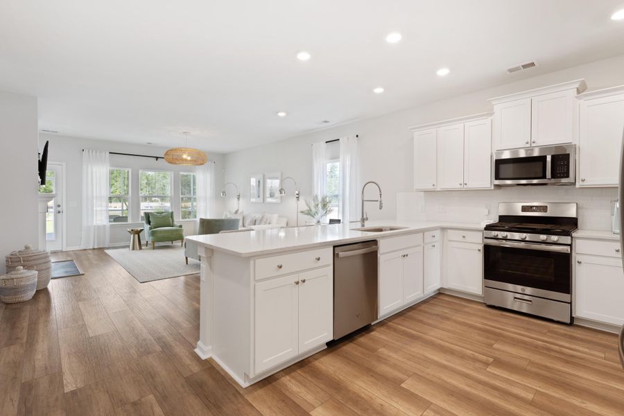 Furnished interior view inside a new home in Limehouse Farms, Summerville (Image 7).