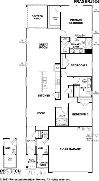 2D floor plan layout of this home in , St. Augustine, FL (Image 3).