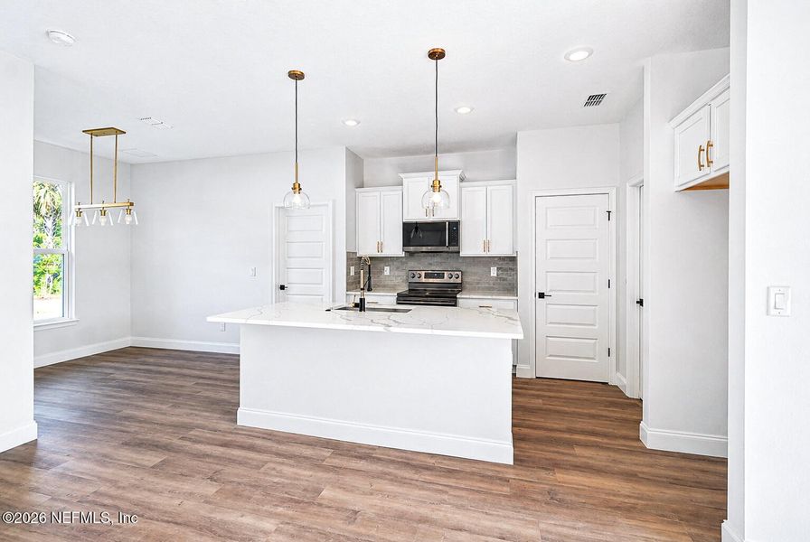 Furnished interior view inside a new home in , Palm Coast (Image 18).