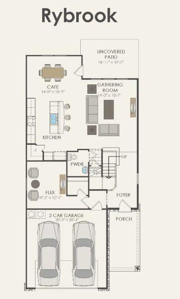 Pulte Homes, Rybrook/Q floor plan Pulte Homes, Rybrook/Q floor plan