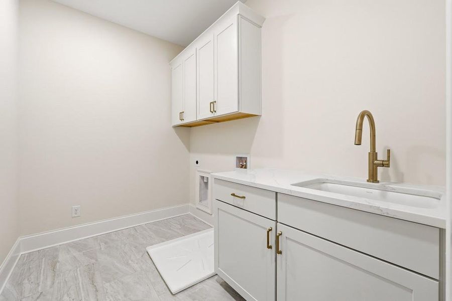 Furnished interior view inside a new home in , Marietta (Image 7).