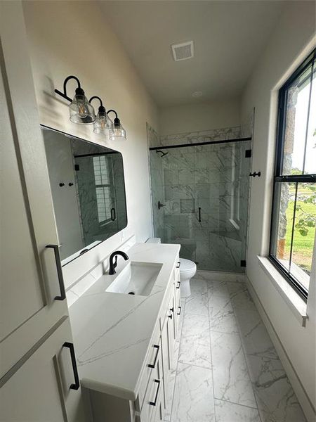 Furnished interior view inside a new home in , Bowie (Image 10).