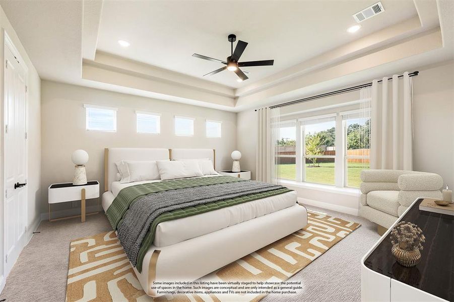 Furnished interior view inside a new home in Rockwood 90, Mansfield (Image 6). Furnished interior view inside a new home in Rockwood 90, Mansfield (Image 6).