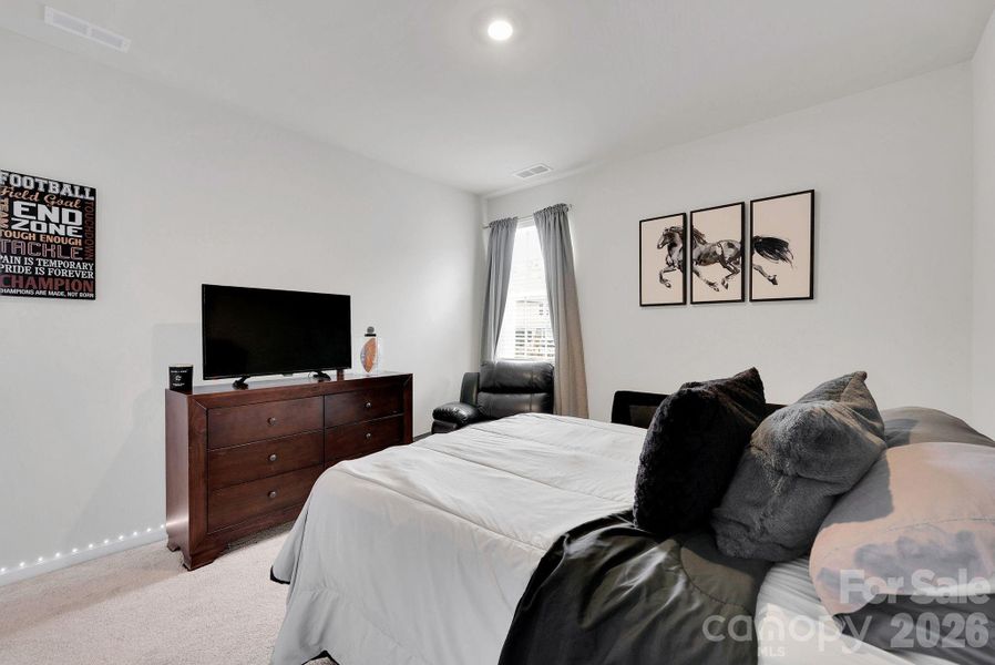 Furnished interior view inside a new home in Falls Cove at Lake Norman, Troutman (Image 43).