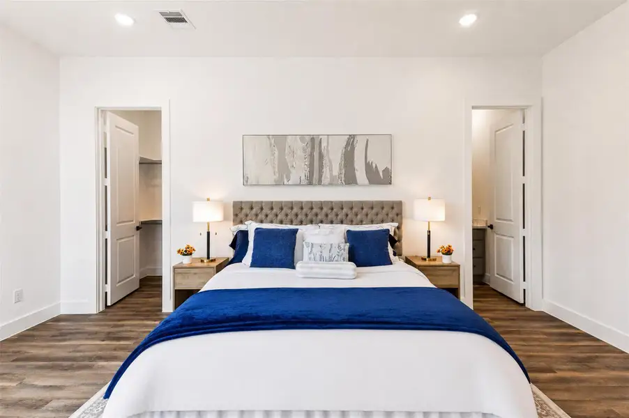 Furnished interior view inside a new home in , Spring (Image 14).