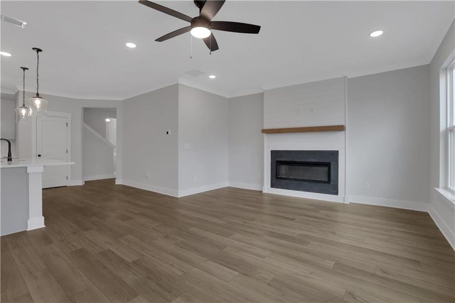 Spacious, unfurnished interior of a new home in , Dawsonville (Image 30).