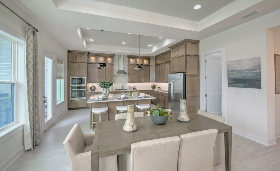 Furnished interior view inside a new home in Oakmont, Gainesville (Image 14). Furnished interior view inside a new home in Oakmont, Gainesville (Image 14).