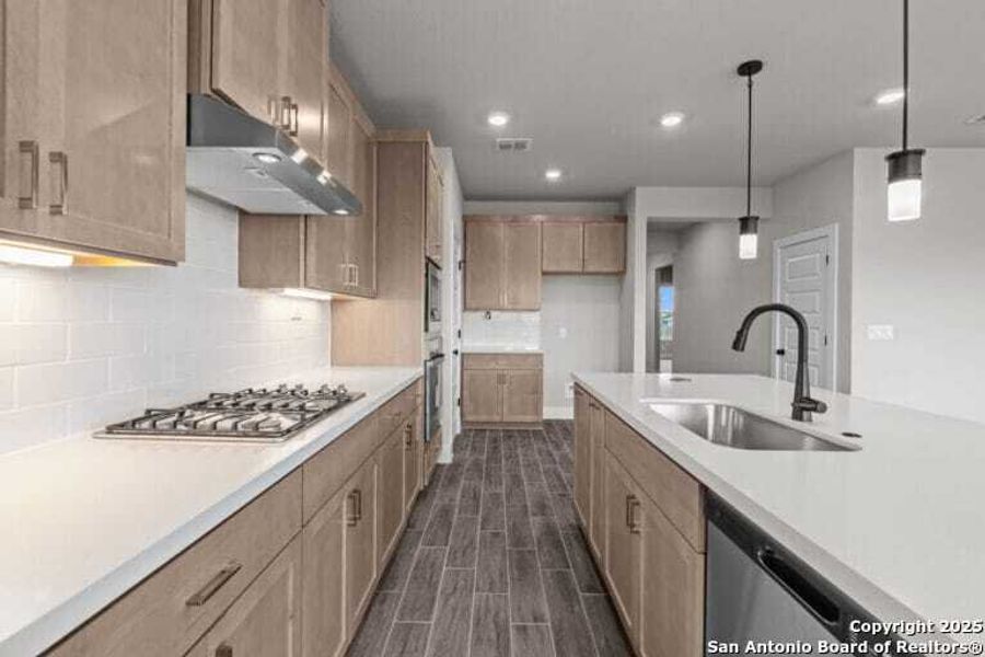 Furnished interior view inside a new home in Skybrooke, San Antonio (Image 9).
