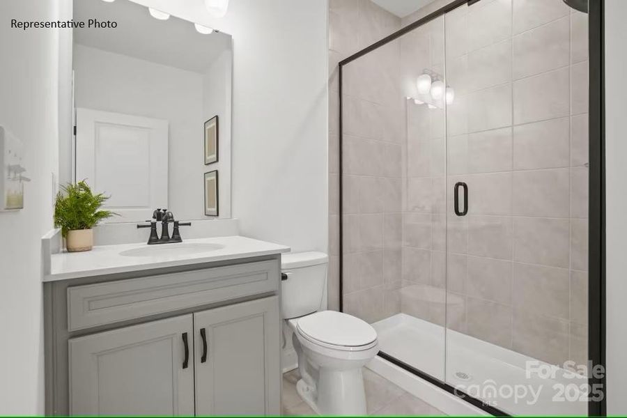 Furnished interior view inside a new home in Carolina Riverside, Belmont (Image 7).