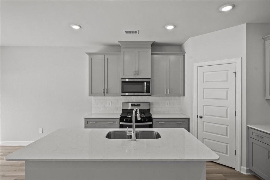 Furnished interior view inside a new home in Collier Ridge, Moore (Image 5). Furnished interior view inside a new home in Collier Ridge, Moore (Image 5).