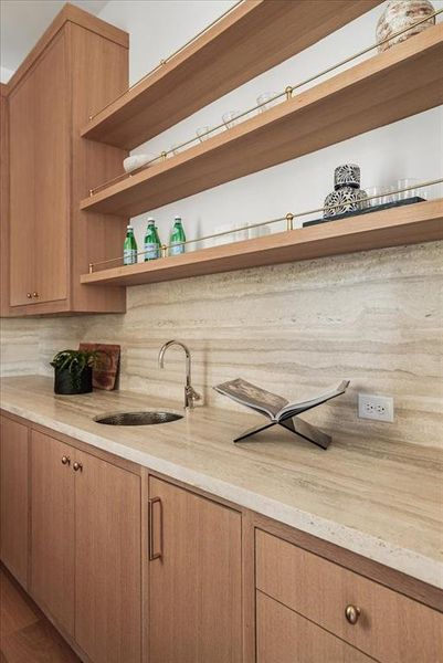 Close-up of interior finishes inside a home in , Dallas (Image 21).