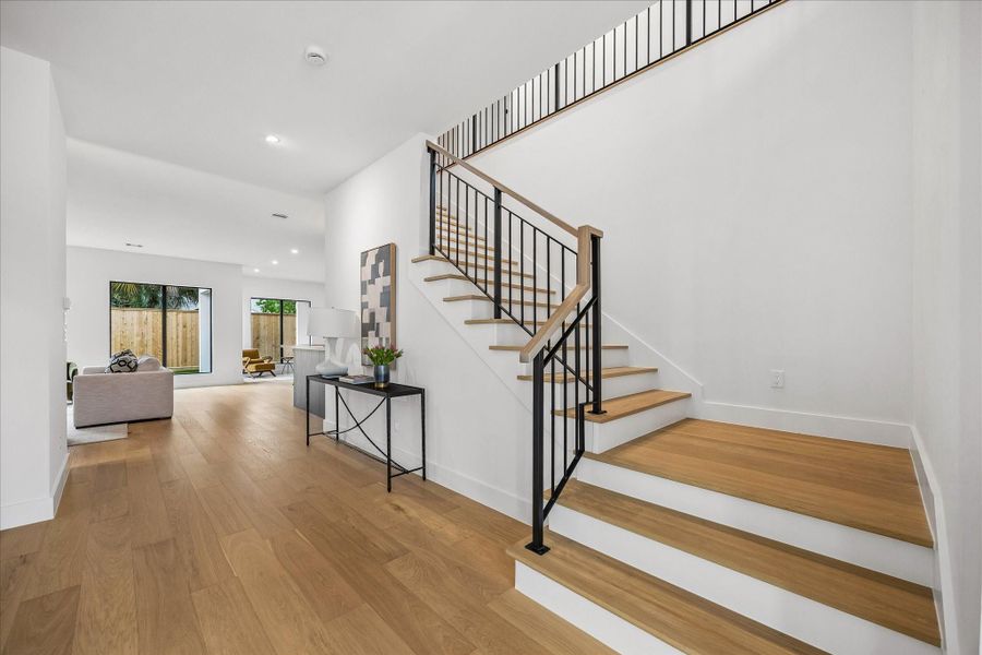 Furnished interior view inside a new home in , Houston (Image 28).