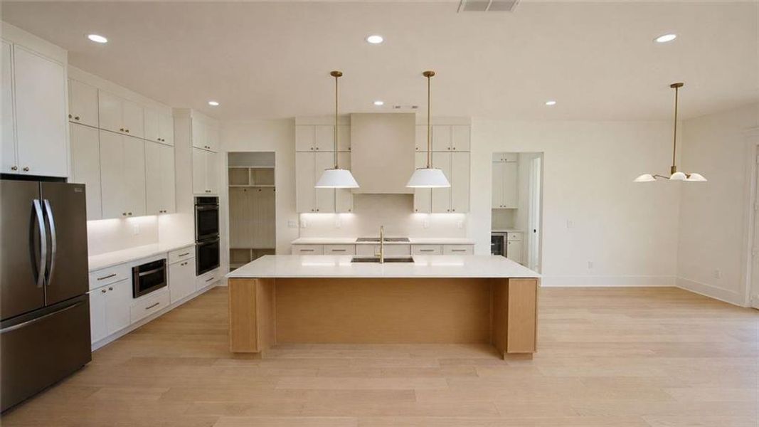 Furnished interior view inside a new home in , Flowery Branch (Image 6).