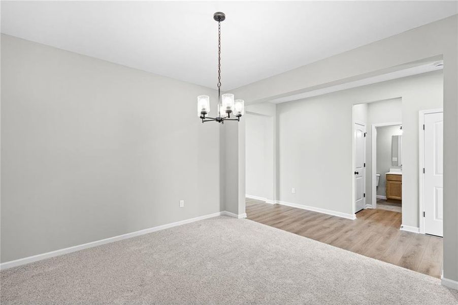 Spacious, unfurnished interior of a new home in Twin Lakes, Hoschton (Image 36).