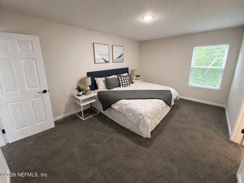 Furnished interior view inside a new home in , Jacksonville (Image 10).