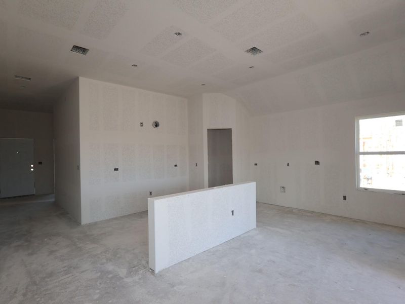 In-progress construction of a new home in Cascades at Onion Creek, Austin, TX (Image 11).