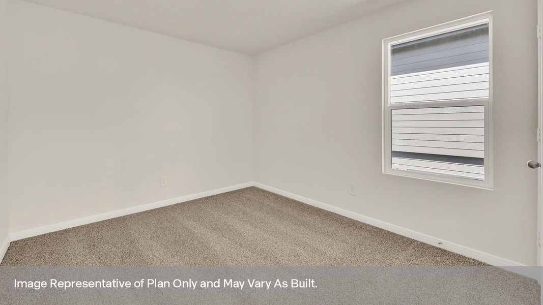 Representative unfurnished interior of a home built from the The Kendall by D.R. Horton in Paramount, Kyle (Image 30). Representative unfurnished interior of a home built from the The Kendall by D.R. Horton in Paramount, Kyle (Image 30).