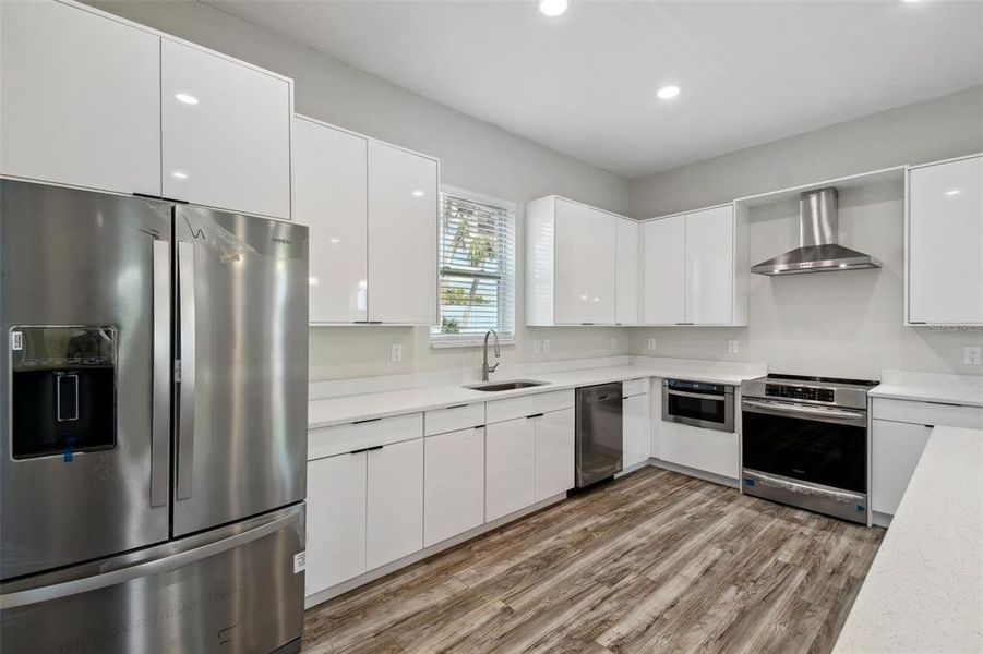 Furnished interior view inside a new home in , New Port Richey (Image 3).