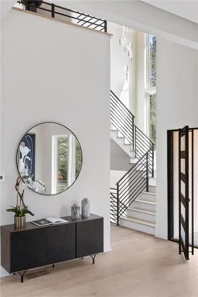 Furnished interior view inside a new home in , Sandy Springs (Image 49).