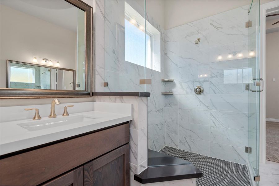 Furnished interior view inside a new home in , Conroe (Image 16). Furnished interior view inside a new home in , Conroe (Image 16).