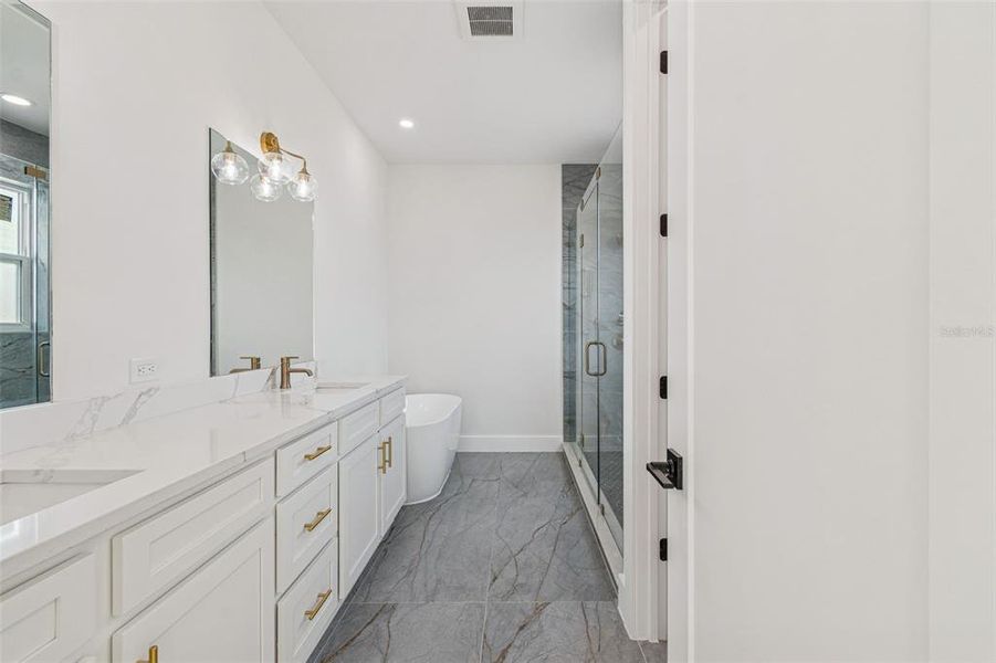 Furnished interior view inside a new home in , Tampa (Image 16).