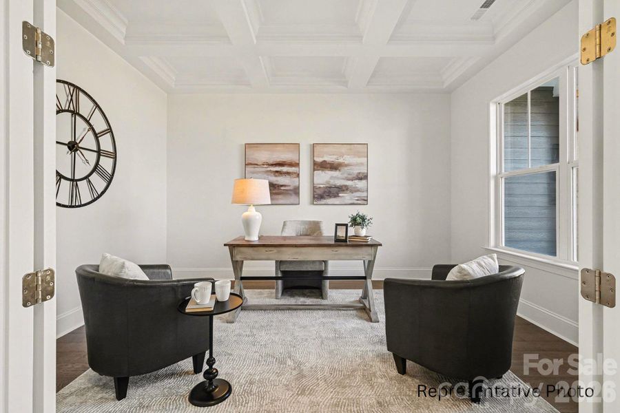 Furnished interior view inside a new home in Shepherds Trace, Clover (Image 15).
