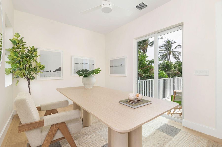 Furnished interior view inside a new home in , West Palm Beach (Image 12).
