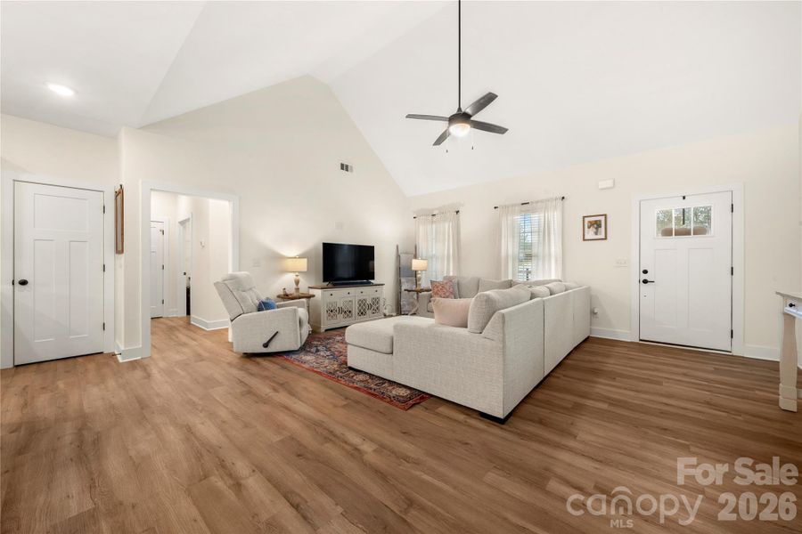 Furnished interior view inside a new home in , Clover (Image 31). Furnished interior view inside a new home in , Clover (Image 31).