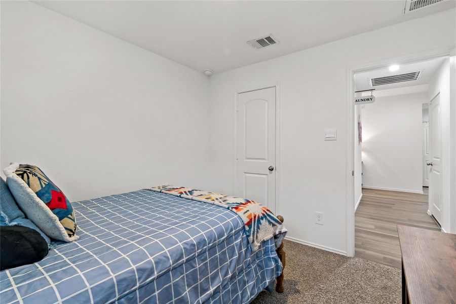 Furnished interior view inside a new home in Harrington Trails at The Canopies, New Caney (Image 6). Furnished interior view inside a new home in Harrington Trails at The Canopies, New Caney (Image 6).