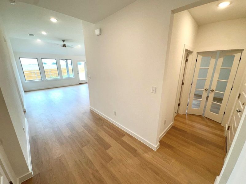 Spacious, unfurnished interior of a new home in Prairie Winds, Hutto (Image 23). Spacious, unfurnished interior of a new home in Prairie Winds, Hutto (Image 23).
