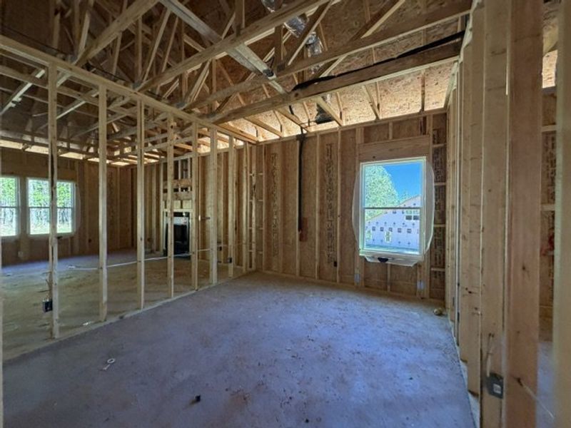 In-progress construction of a new home in Lakefield, Palmetto, GA (Image 6). In-progress construction of a new home in Lakefield, Palmetto, GA (Image 6).