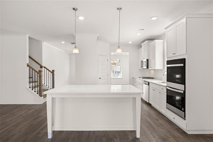 Furnished interior view inside a new home in Wildwood, Covington (Image 7).