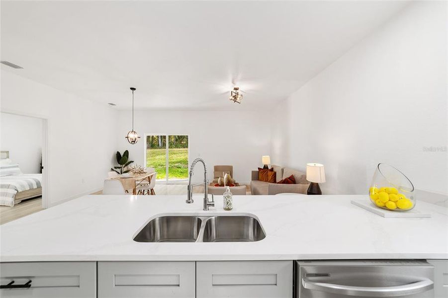 Close-up of interior finishes inside a home in , Ocala (Image 19).