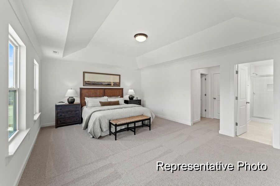 Furnished interior view inside a new home in Reeves Crossing, St. George (Image 9).