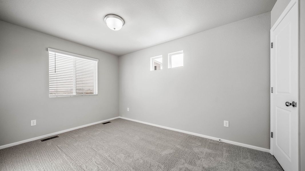 Spacious, unfurnished interior of a new home in Thompson River Ranch, Johnstown (Image 17). Spacious, unfurnished interior of a new home in Thompson River Ranch, Johnstown (Image 17).