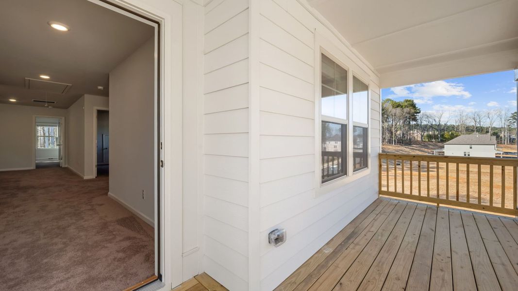 Representative furnished interior of a home built from the Lassiter by DRB Homes in Hamilton Lakes, Lawrenceville (Image 6).