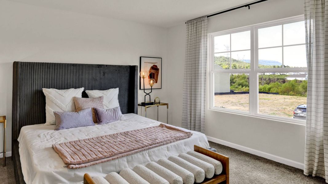 Furnished interior view inside a new home in Evergreen Landing, Rossville (Image 25).