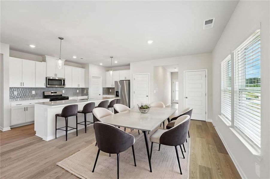 Furnished interior view inside a new home in Hemingway - Reserve Series, Cumming (Image 38).