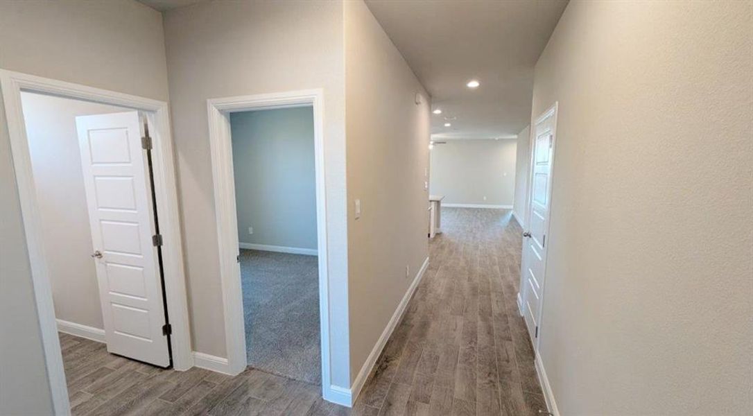 Spacious, unfurnished interior of a new home in Bella Vista, Granbury (Image 11). Spacious, unfurnished interior of a new home in Bella Vista, Granbury (Image 11).