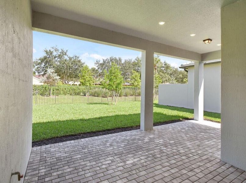 Furnished interior view inside a new home in Greyhawk Landing, Lake Worth (Image 9).