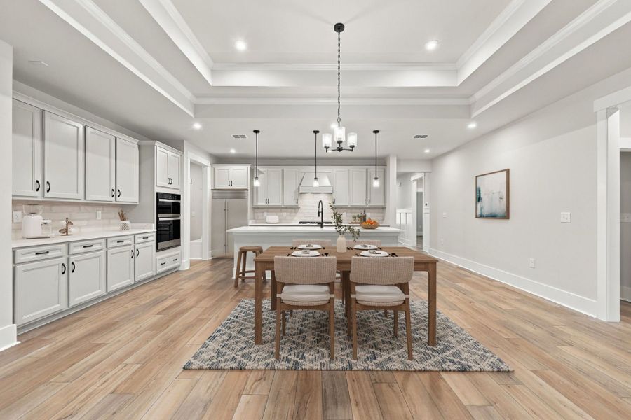 Furnished interior view inside a new home in Indigo Bay, Myrtle Beach (Image 14).