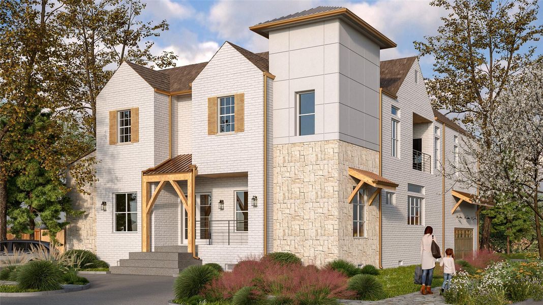 Front Exterior Rendering Front Exterior Rendering