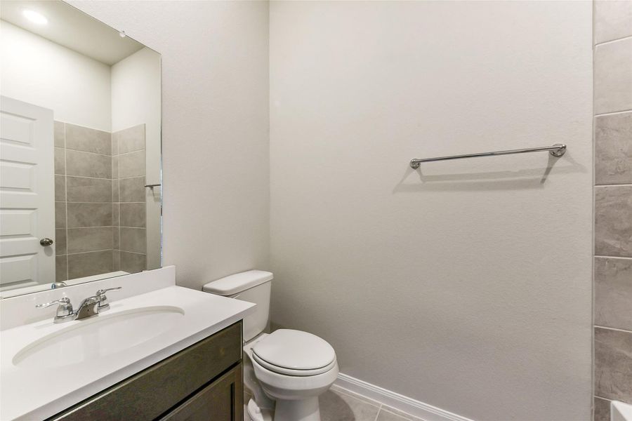 Furnished interior view inside a new home in Barton Place, Cleveland (Image 10). Furnished interior view inside a new home in Barton Place, Cleveland (Image 10).