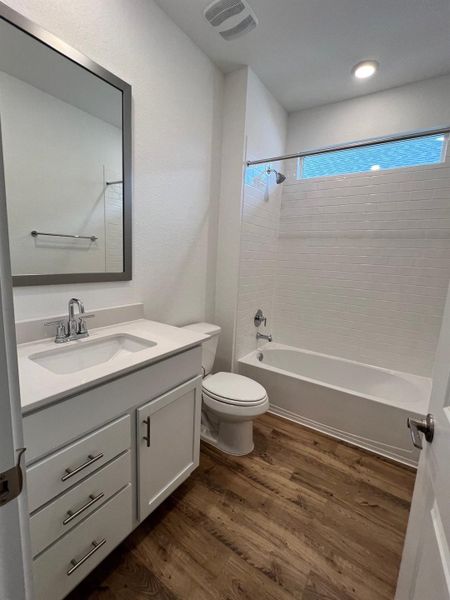 Furnished interior view inside a new home in Rosenbusch Ranch, Leander (Image 5).