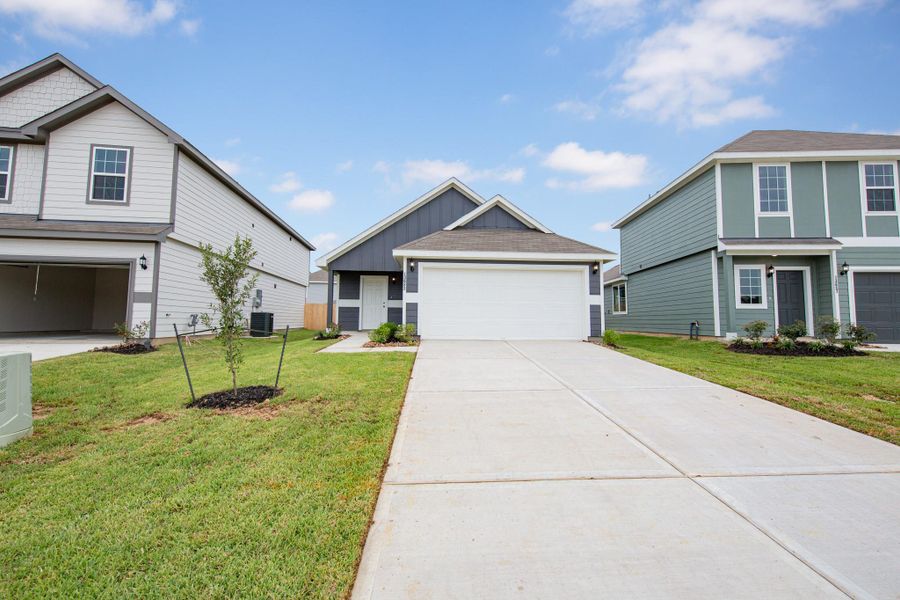 Exterior details and patio area of a home in Townsend Reserve, Splendora (Image 2). Exterior details and patio area of a home in Townsend Reserve, Splendora (Image 2).