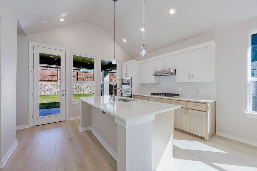 Furnished interior view inside a new home in Devonshire, Forney (Image 9).