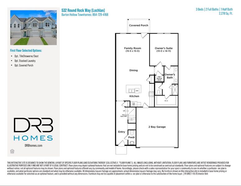 2D floor plan layout of this home in Barton Hollow Townhomes, Fountain Inn, SC (Image 4). 2D floor plan layout of this home in Barton Hollow Townhomes, Fountain Inn, SC (Image 4).