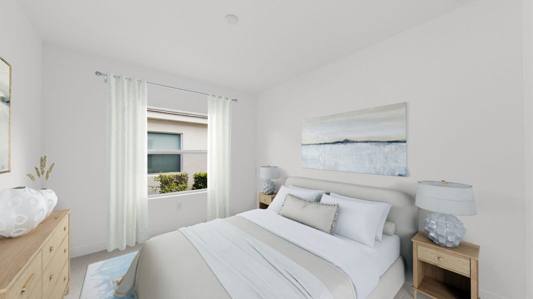 Furnished interior view inside a new home in Verandah, Fort Myers (Image 8).
